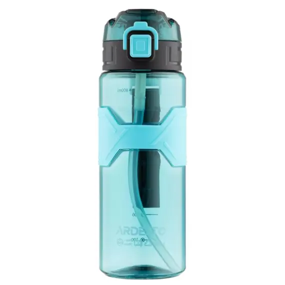 Water bottle Ardesto Bottle Fitness 800ml, plastic, light blue
