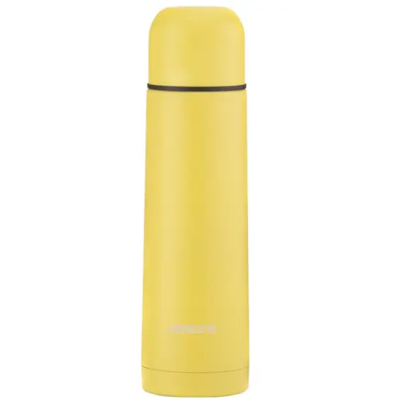 Thermos Ardesto Vacuum flask Bright City, 500ml, stainless steel, yellow