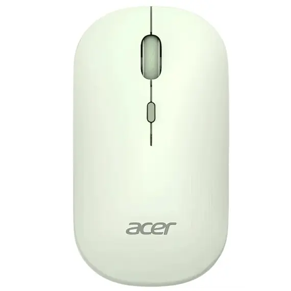 Acer Mouse wireless dual mode 2.4GHz and BT5.2, 4 buttons, AMR130, Green