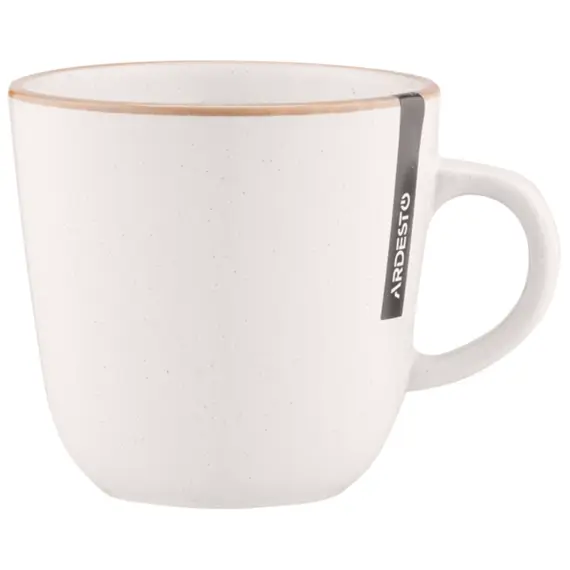 Ardesto Mug Apulia, 450ml, ceramic, creamy
