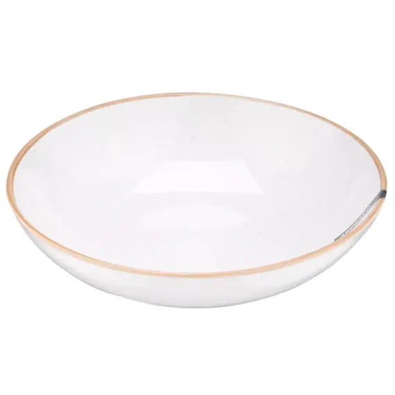 Ardesto Soup plate Apulia, 820ml, 20.8cm, ceramic, white