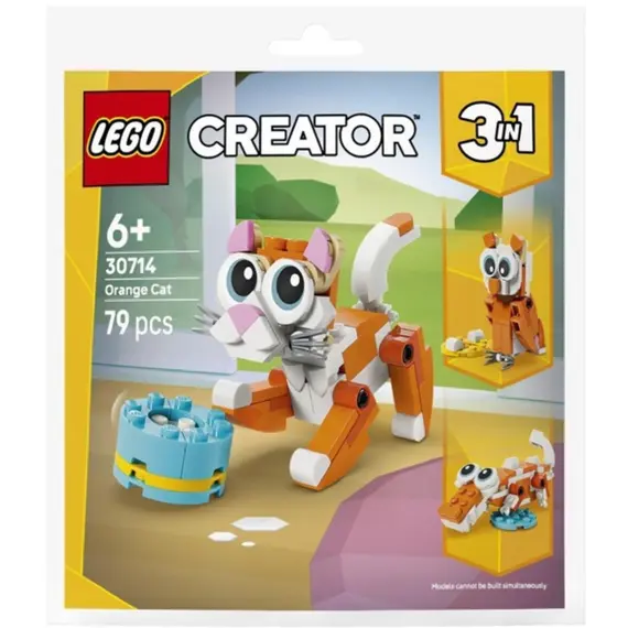 LEGO Constructor recruitment Creator Orange cat