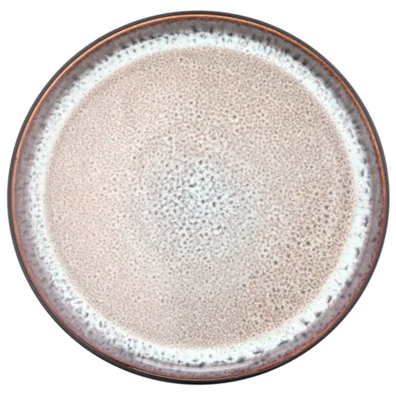 Ardesto Dessert plate Bolzano, 20.3cm, ceramic, black-brown