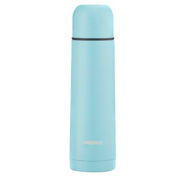 Thermos Ardesto Vacuum Flask Bright City, 500ml, stainless steel, blue