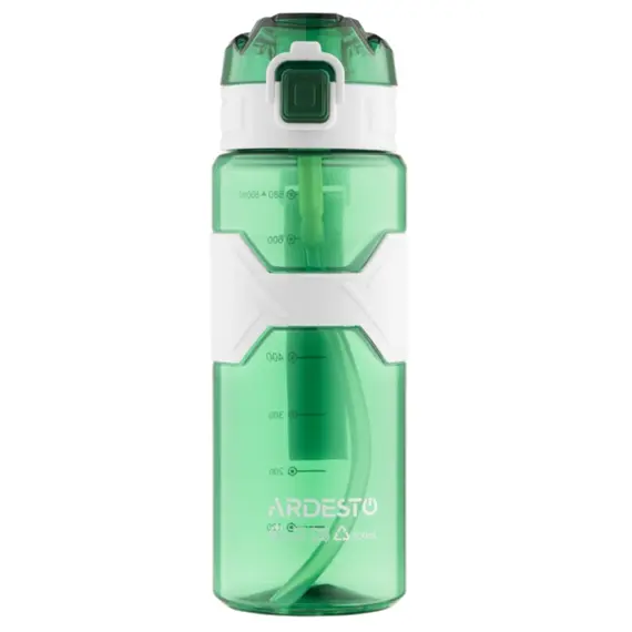 Ardesto Bottle Fitness 800ml, plastic, green