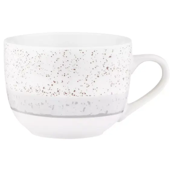 ARDESTO Mug Siena, 500ml, porcelain, white-gray 767637177597
