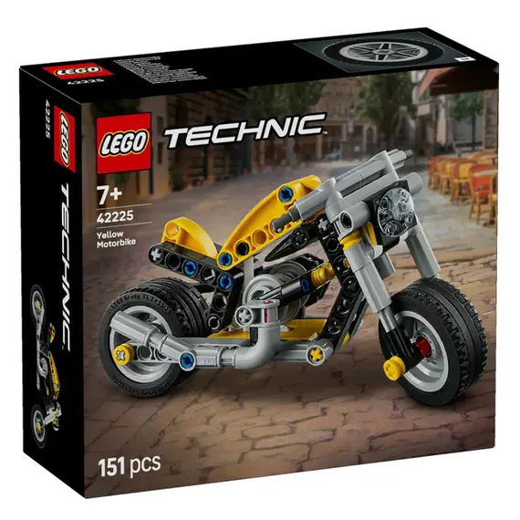 LEGO Constructor Technic Yellow Motorcycle