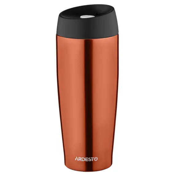 Thermos ARDESTO Travel mug Easy travel 450 ml, orange, s/s