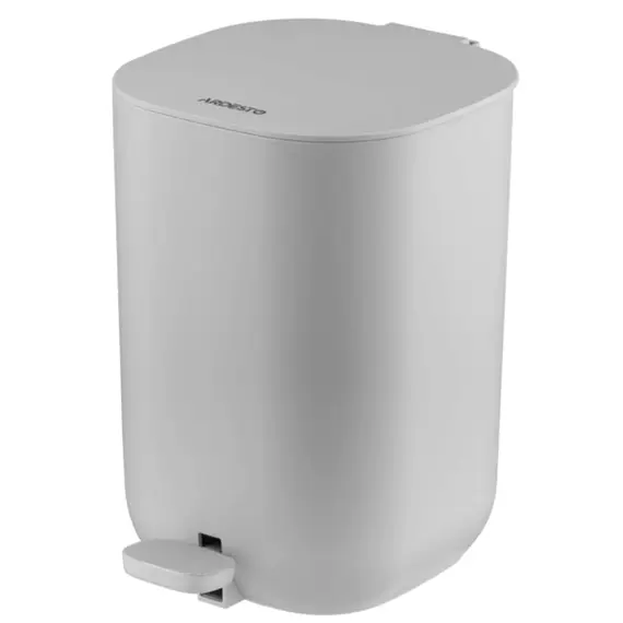 Trash can ARDESTO Step bin Vigor, 3l, polypropylene, grey 767637180733