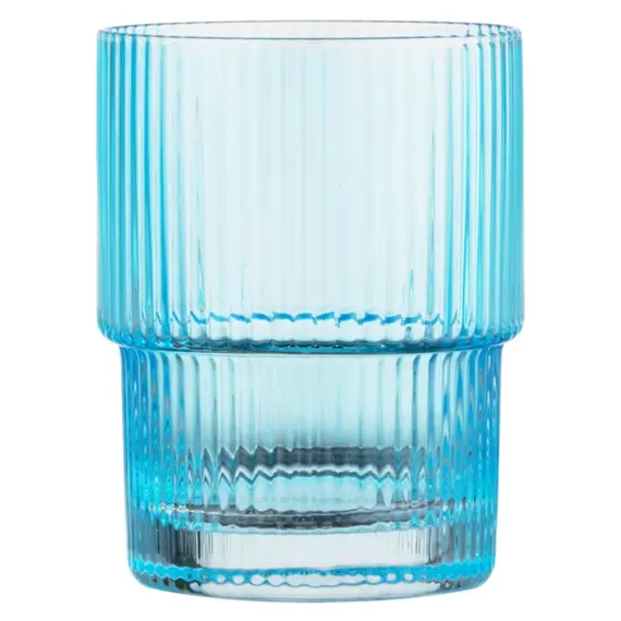 Ardesto Low glasses set, 200ml, 2pcs, glass, blue