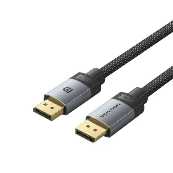 Cable Vention HGBHJ 16K/60Hz DisplayPort Cable 5m Grey Aluminum