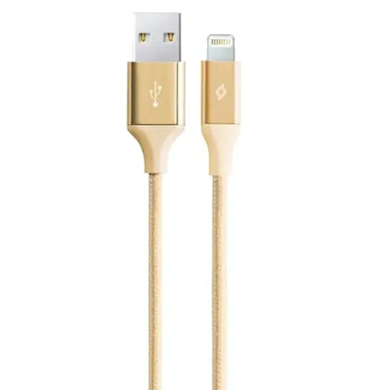 USB Cable TTEC ALUMICABLE USB-A - LIGHTNING CHARGE/DATA CABLE, 120CM, GOLD 2DK16A