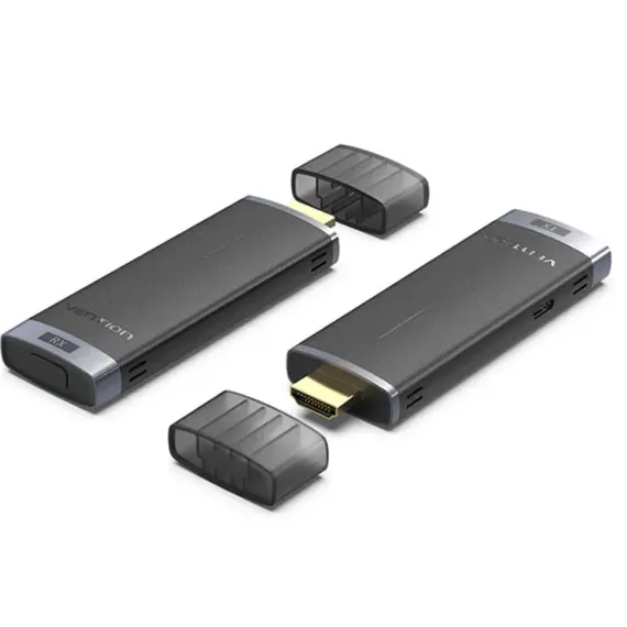 ადაპტერი: Vention ADCL0 USB-C 5GHz Wireless HDMI Transmitter and Receiver Black/Blue