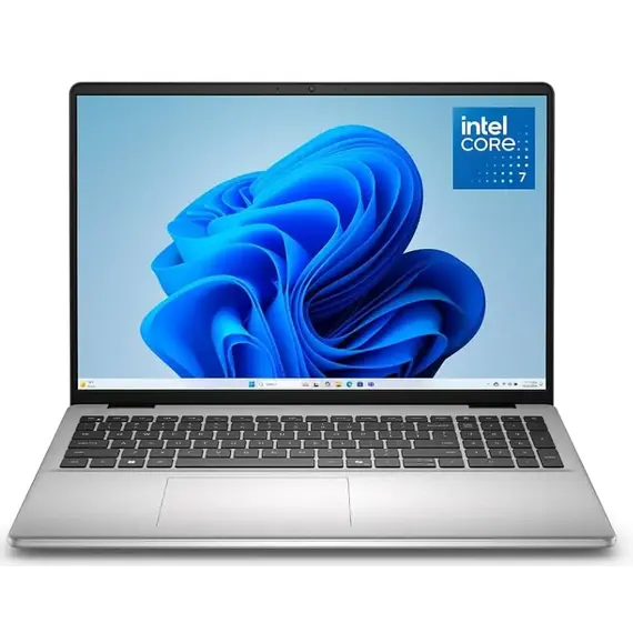 Notebook Dell 16 DC16251/Core 7-150U/32GB/1TB SSD/Intel Graphics/FgrPr/WLAN + BT/16" FHD+/Backlit Kb/Silver/4 Cell/65W/Ubuntu/3Ywr