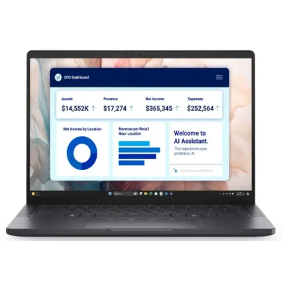 Notebook Dell Pro 16|U5 235U|16GB|1TB SSD|FgrPr|W11 Pro|FHD IR Cam &amp; Mic|WLAN + BT|16.0" FHD+|Backlit Kb|3 Cell|3Yrw