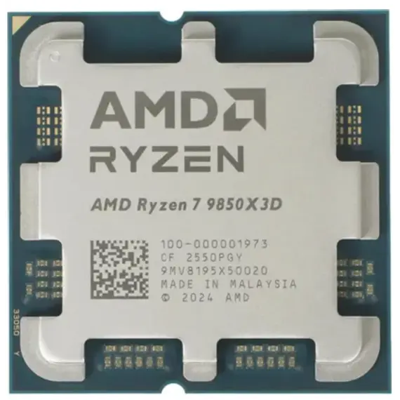 Processor AMD Ryzen 7 9850X3D