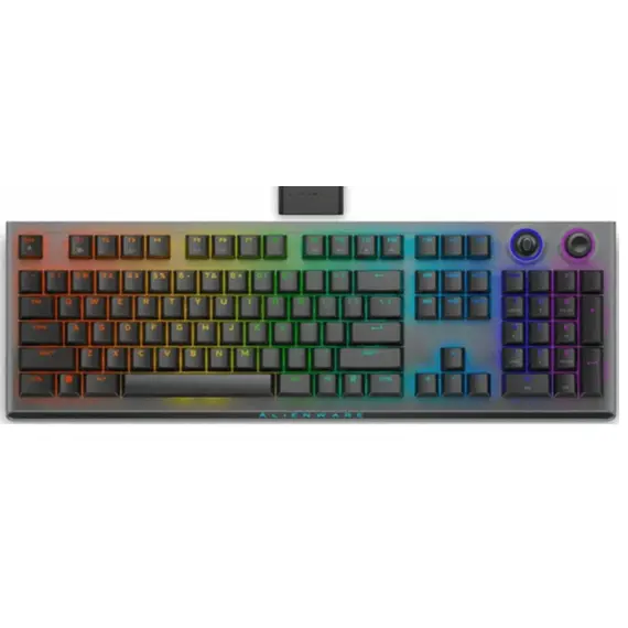 Dell Alienware Tri-Mode Wireless Gaming Keyboard - AW920K (Dark Side of the Moon)