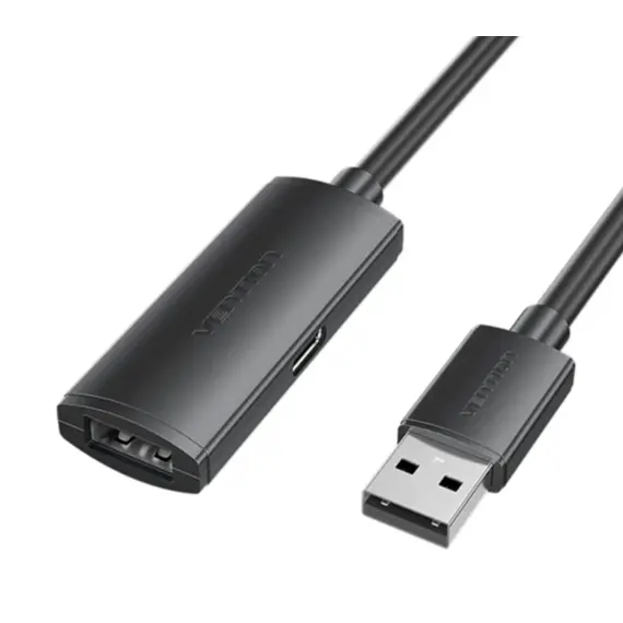 Vention CBKBL USB 2.0 Active Extension Cable 10m Black