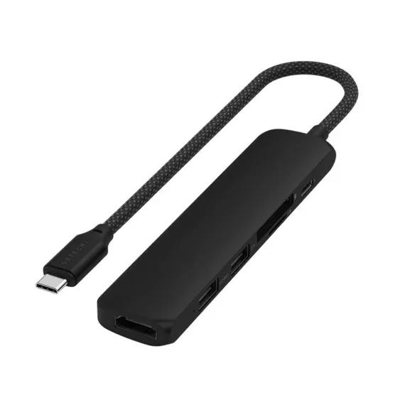 Satechi 6-in-1 USB-C Slim Multiport Adapter ST-P6SK