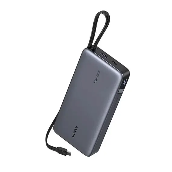 Portable charger Ugreen Nexode 25000mAh Type-C USB Power Bank With Built-in Type-C Cable 55995B