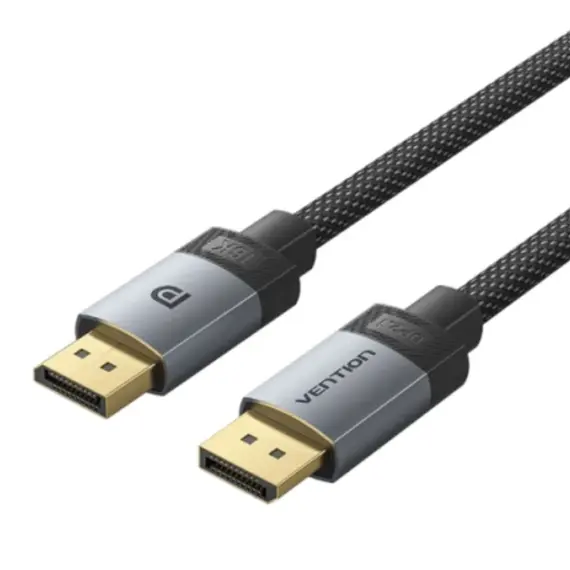 Cable Vention HGBHI 16K/60Hz DisplayPort Cable 3m Grey Aluminum