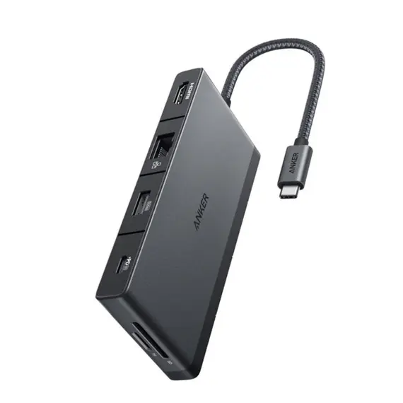 Hub Anker 552 USB-C Hub 9in1 With 100W Power Delivery A8373H11