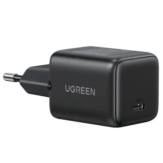 Mobile phone charger UGREEN X513 (65007), 30W, Type-C GaN Fast Charger, Black