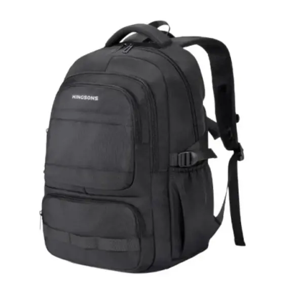 Kingsons 15.6" High School Laptop Bag Black - KS251309