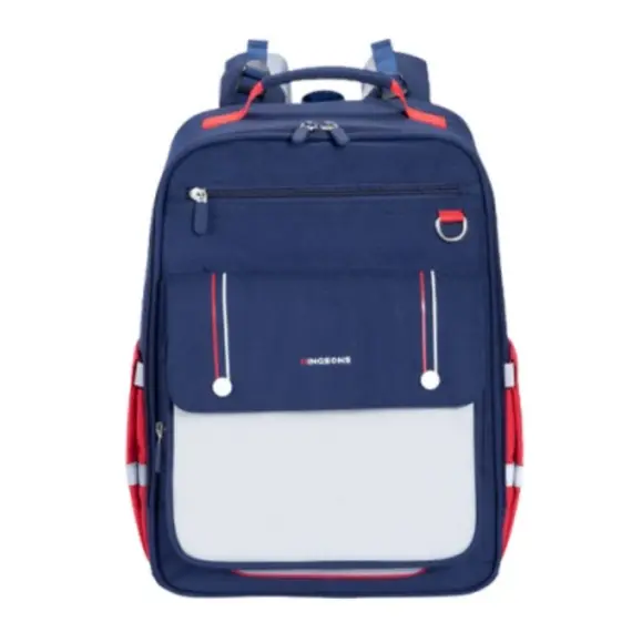 Kingsons 15.6" Notebook Bag Primary School Backpack Dark Blue - KS251306