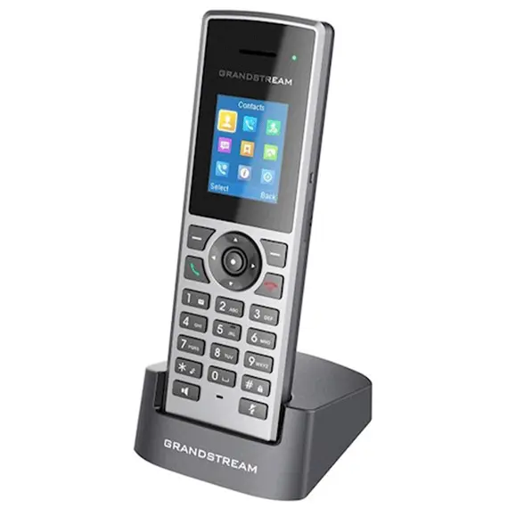 დამატებითი ყურმილი Grandstream DP722 Wireless DECT Phone 5 Phones per BS Colour Display
