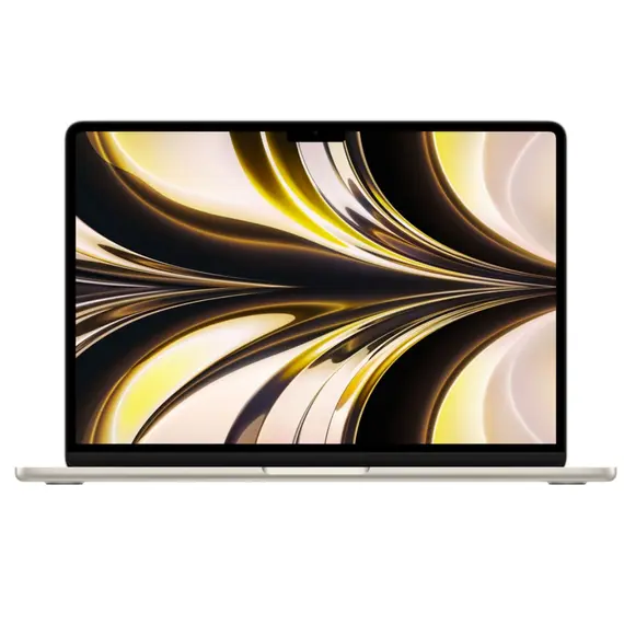Notebook Apple 13-inch MacBook Air: Apple M2 chip with 8-core CPU and 8-core GPU, 16GB, 256GB - Starlight, Model A2681