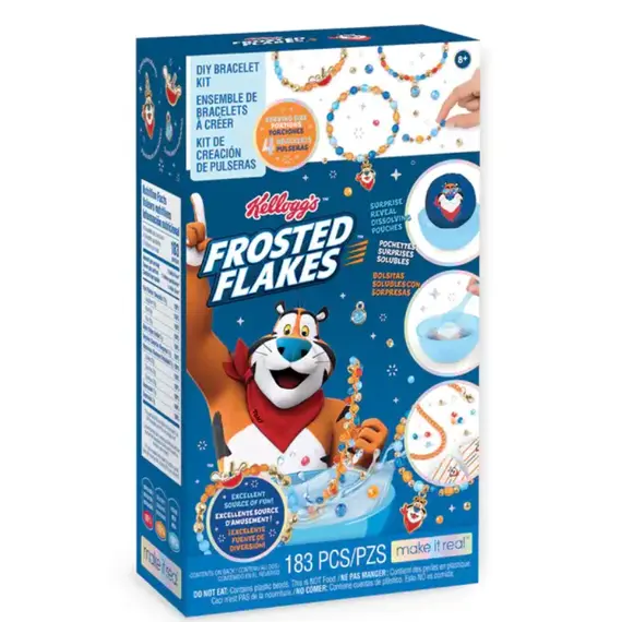 აქსესუარების გასაკეთებელი ნაკრები Make It Real Cerealsly Cute Frosted Flakes