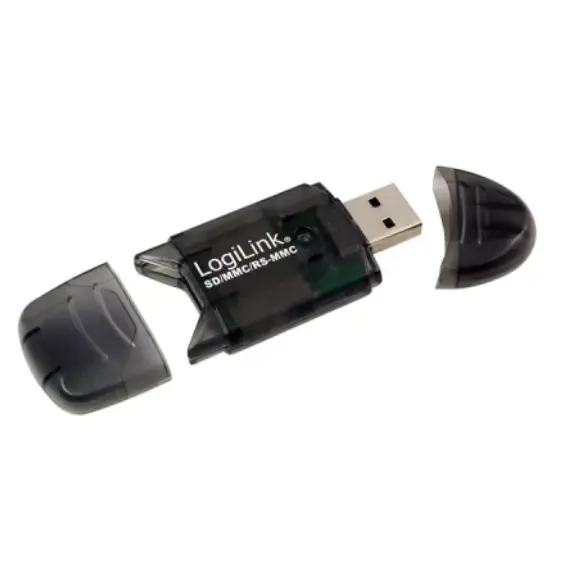 ბარათების წამკითხველი Logilink CR0007 Cardreader USB 2.0 Stick SD Format