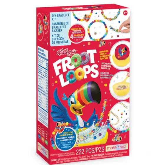 მძივების ნაკრები Make It Real Cerealsly Cute Froot Loops