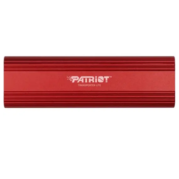 გარე მყარი დისკი Patriot Transporter Lite 1TB External Portable SSD USB-C 3.2 Red - PTPL1TBPEC