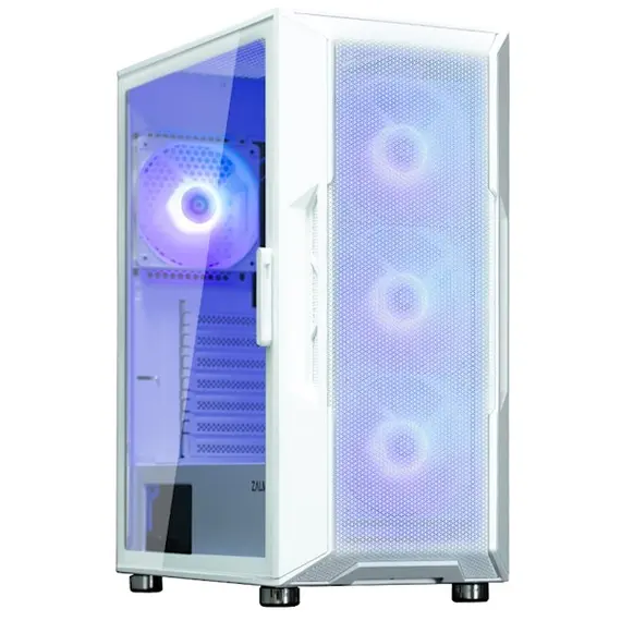 ქეისი Zalman I3NEOARGBWHITE, Computer Case, MidT, ATX, micro-ATX, mini-ATX, USB 2.0, USB 3.0x2, White