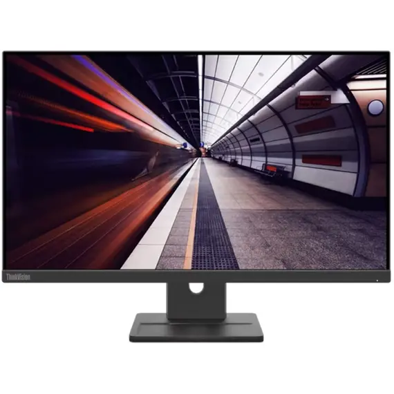 მონიტორი Lenovo 63EDMAT2EU ThinkVision E24-30, 23.8", Monitor, FHD, HDMI, DP, VGA, Black