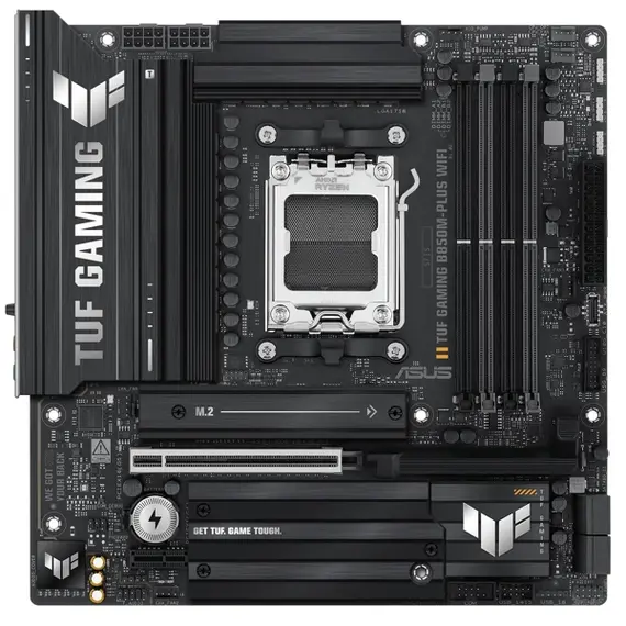 დედა დაფა Asus TUF 90MB1IY0-M0EAY0 GAMING B850M-PLUS WIFI, AM5, DDR5, 192GB