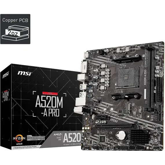 დედა დაფა MSI A520M-A PRO