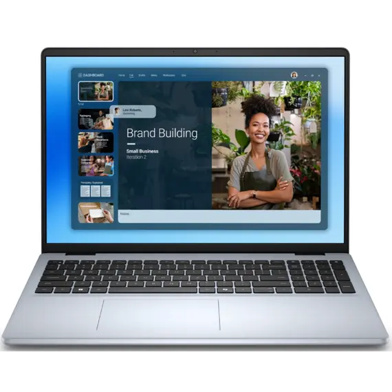 ნოუთბუქი Dell 16 DC16250/Core 5-120U/8GB/512GB SSD/Intel Graphics/Ubuntu/WLAN + BT/16" FHD+/Backlit Kb/Ice Blue /3 Cell/65W/3Ywr