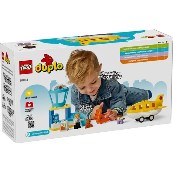ლეგო LEGO Constructor DUPLO Town First Time at the Airport