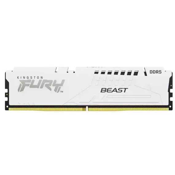 ოპერატიული მეხსიერება Kingston FURY White 16GB 6000MHz DDR5 DIMM CL36 1Rx8 2G x 64-Bit