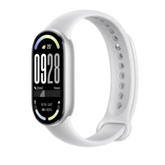 სმარტ საათი Xiaomi Smart Band 10 Glacier Silver (BHR07PSGL)