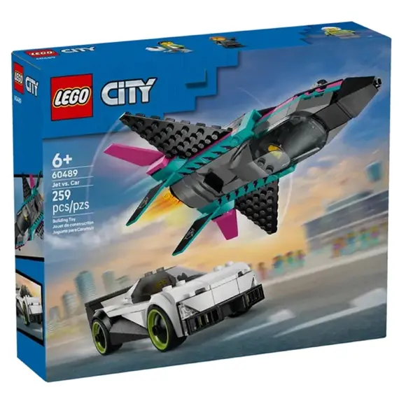LEGO Constructor City Jet vs. Car