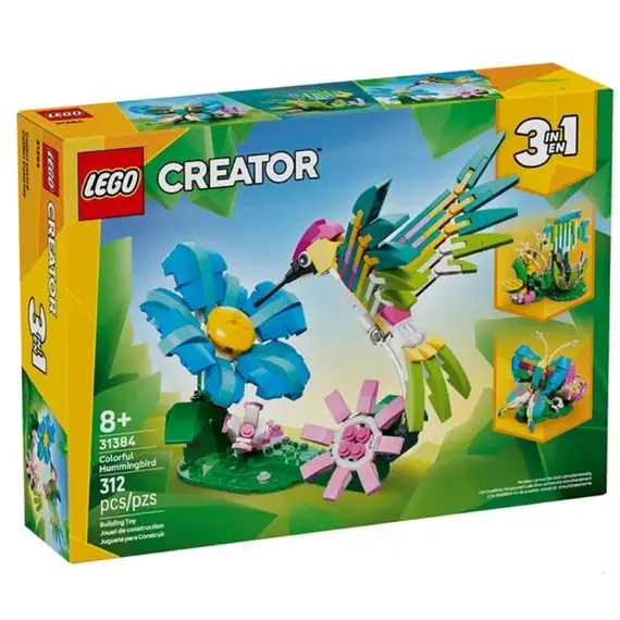 LEGO Constructor Creator Wild Animals: Colorful Hummingbird