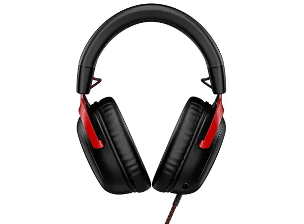 ყურსასმენი HyperX Cloud III – Wired Gaming Headset, PC, PS5, Xbox Series X|S Black/Red (727A9AA), 3 image