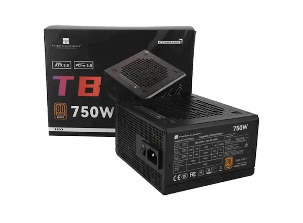 კვების ბლოკი THERMALRIGHT 750W 80 Plus Bronze PSU - TR-TB750S, 4 image