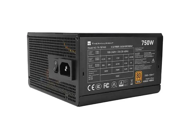 კვების ბლოკი THERMALRIGHT 750W 80 Plus Bronze PSU - TR-TB750S, 3 image