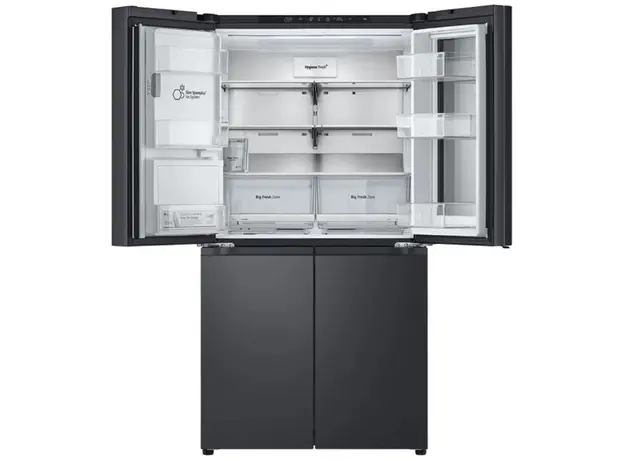 მაცივარი LG GR-X24FFCAB.AEVQMER, 571L, A+, No Frost, Refrigerator, Grey, 2 image