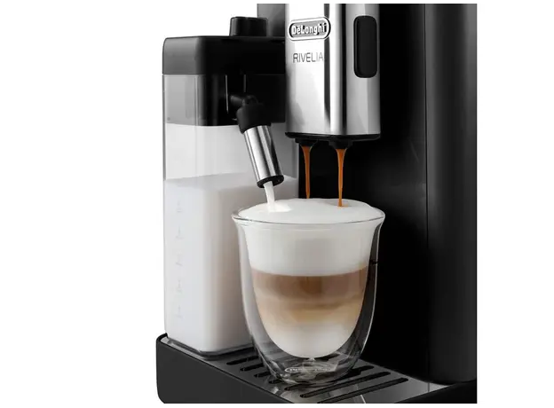 ყავის აპარატი Delonghi EXAM440.55.B Rivelia Black, 3 image